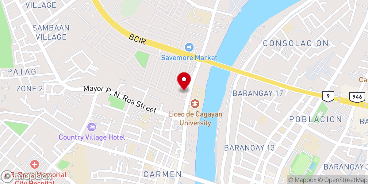 Map showing location of The Church of Jesus Christ of Latter-day Saints