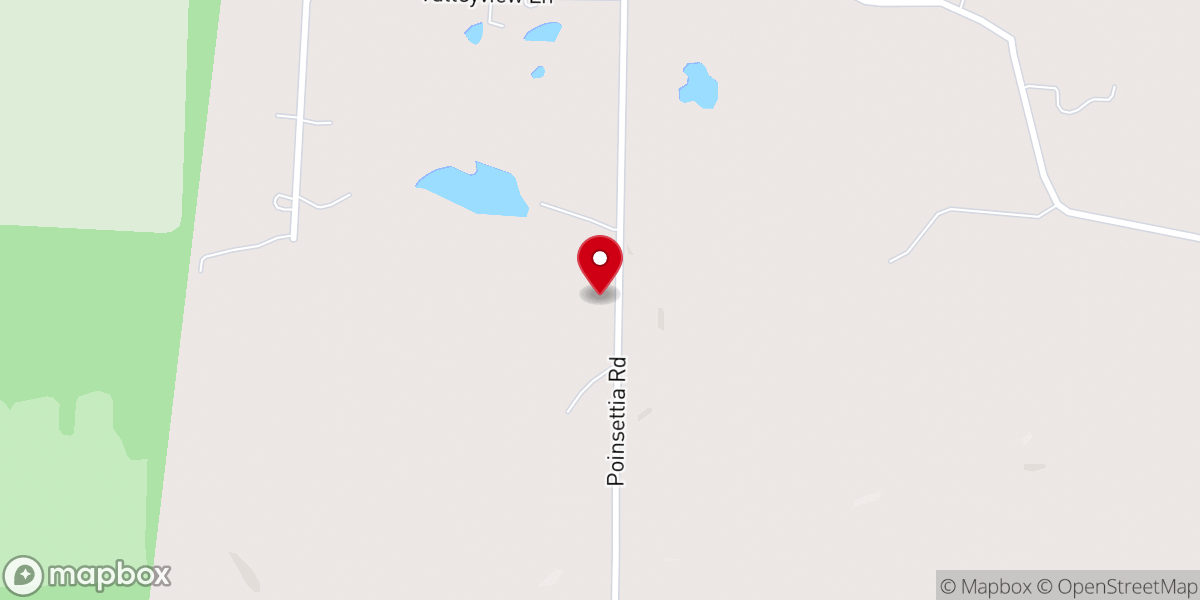 Map showing location of Bethel Church
