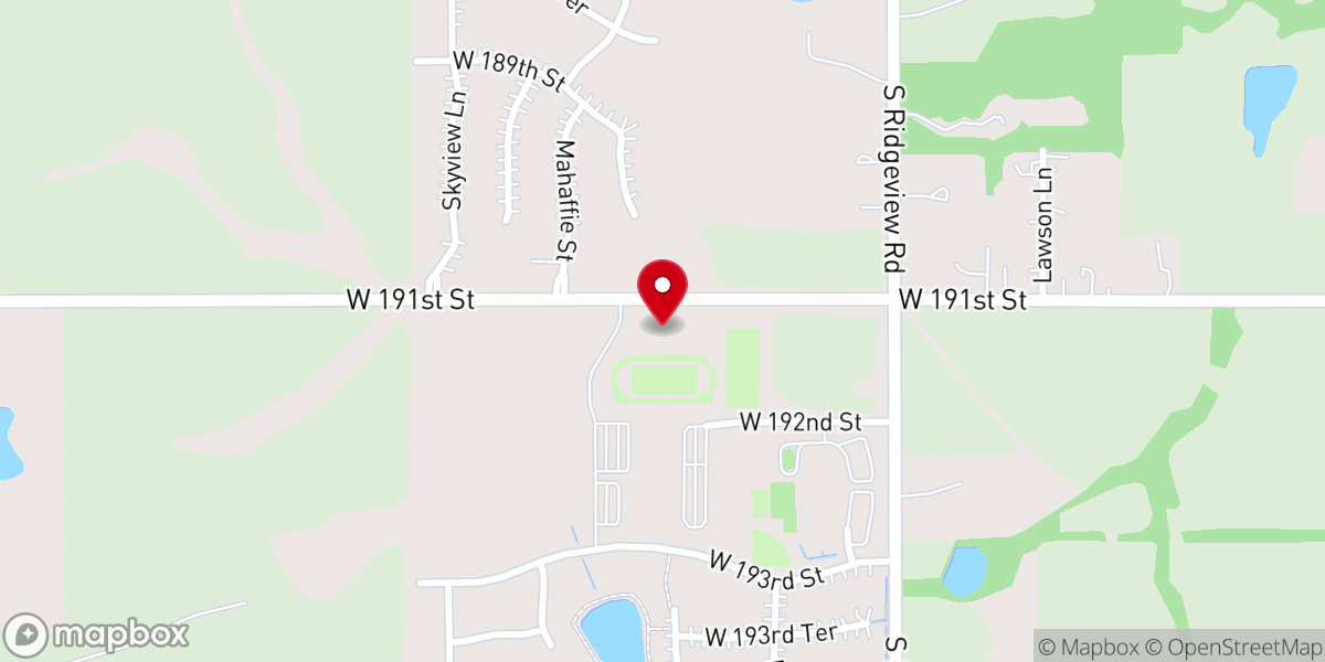 Map showing location of Way Church Spring Hill
