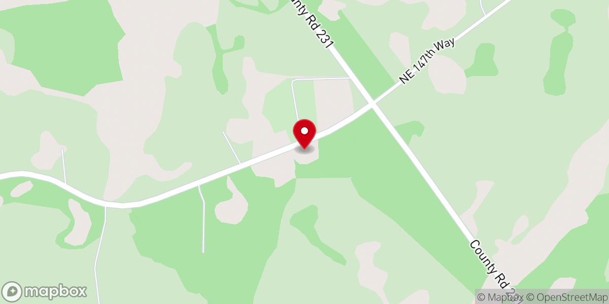 Map showing location of Mount Zion Church