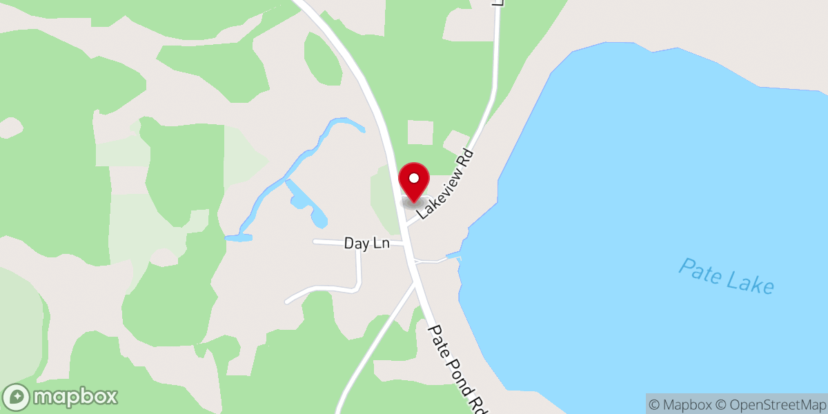 Map showing location of Lake View Church