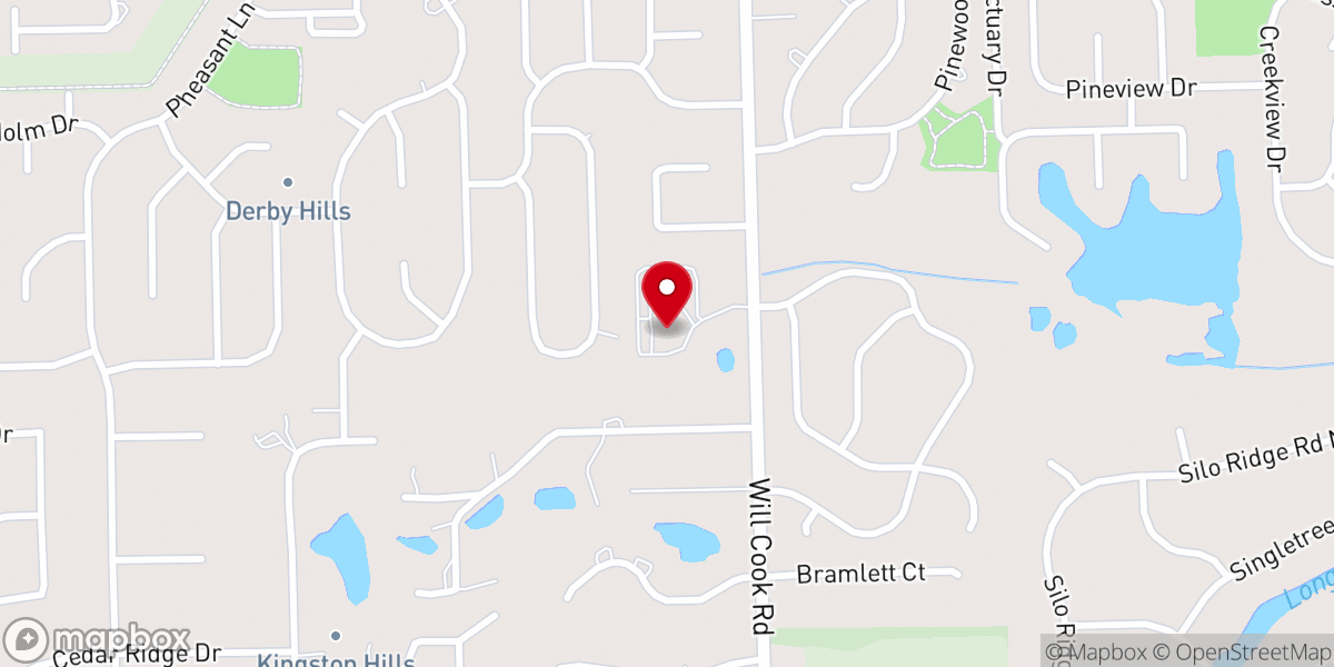 Map showing location of Tabor Life Institute