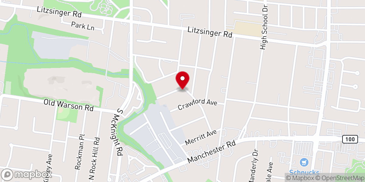 Map showing location of Providence Baptist Church