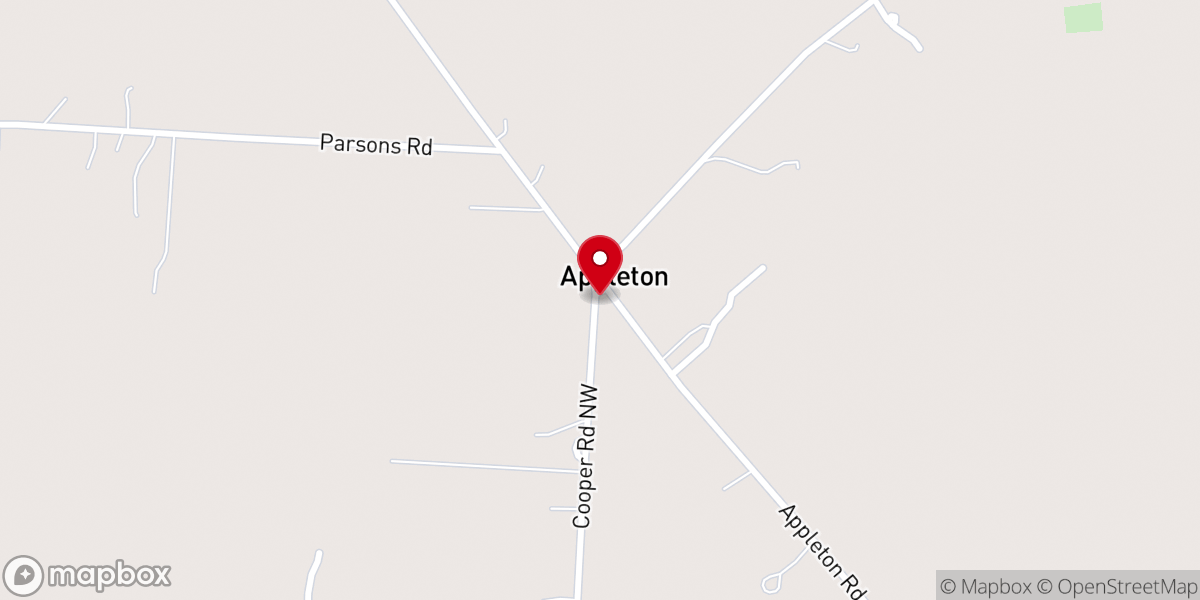 Map showing location of Crossroads Ministries