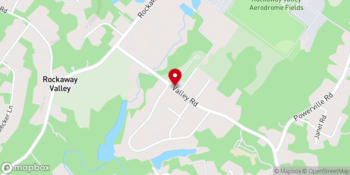 Map showing location of Evangel World Outreach Center