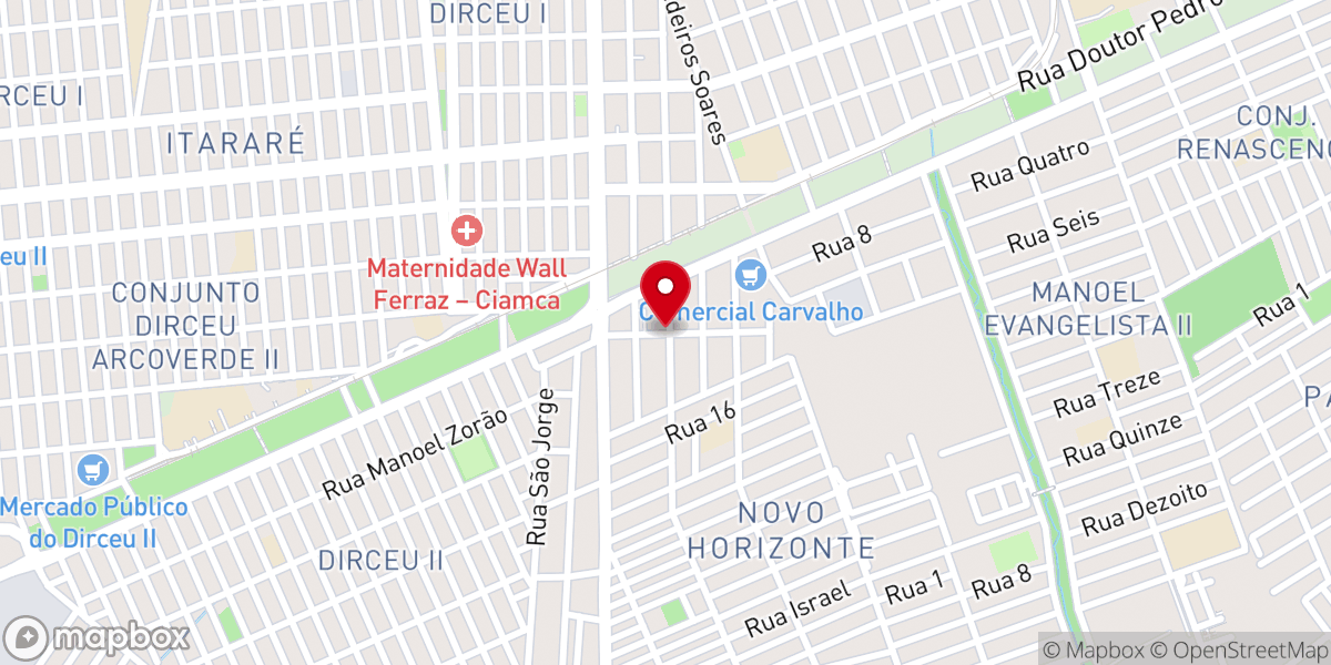 Map showing location of Igreja Missão Evangélica Pentecostal do Brasil - MEPB Parque do Sol (Teresina)