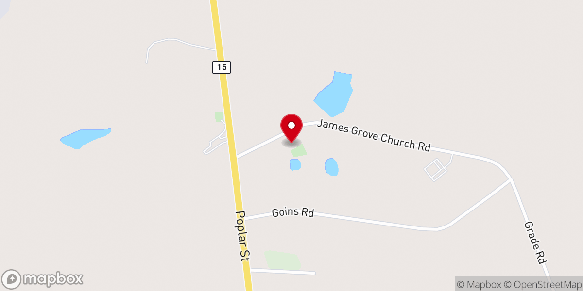 Map showing location of Community Missionary Baptist