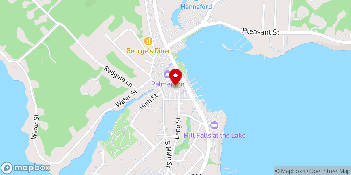 Map showing location of Chase House at Mill Falls