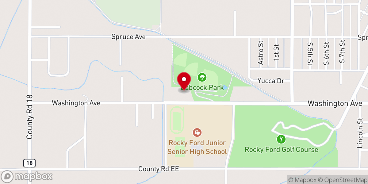 Map showing location of First United Methodist Church