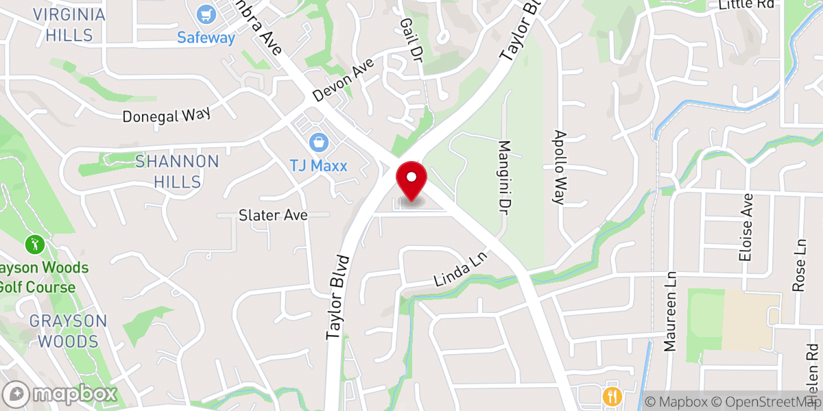 Map showing location of Pleasant Hill Free Methodist Church (aka Oasis Christian Fellowship)