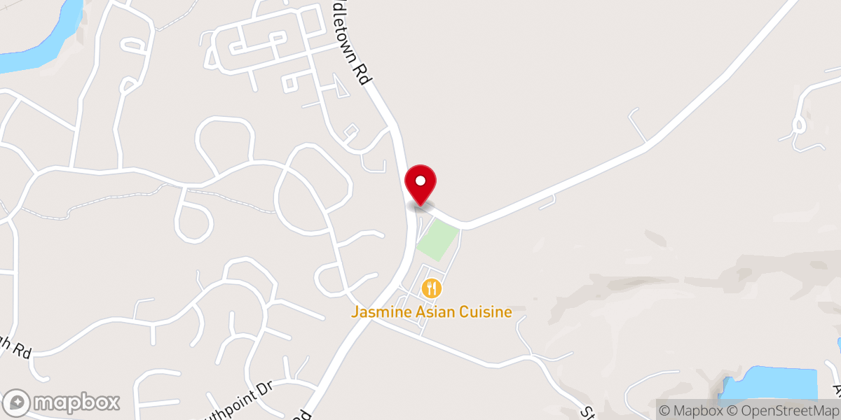 Map showing location of Stoverdale United Methodist Church