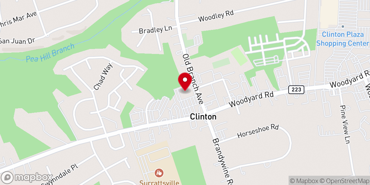Map showing location of Tree of Life Christian Ministries