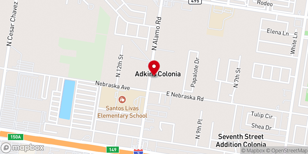 Map showing location of Ministerio Fuente De Vida