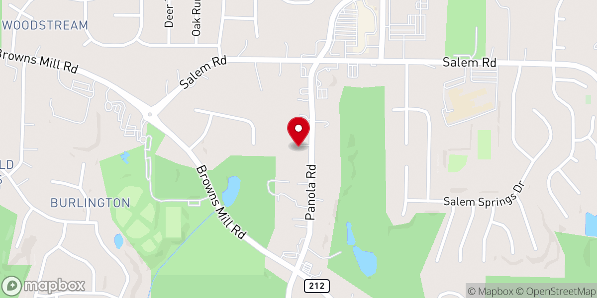 Map showing location of Rock of Ages Spiritual Baptist Church