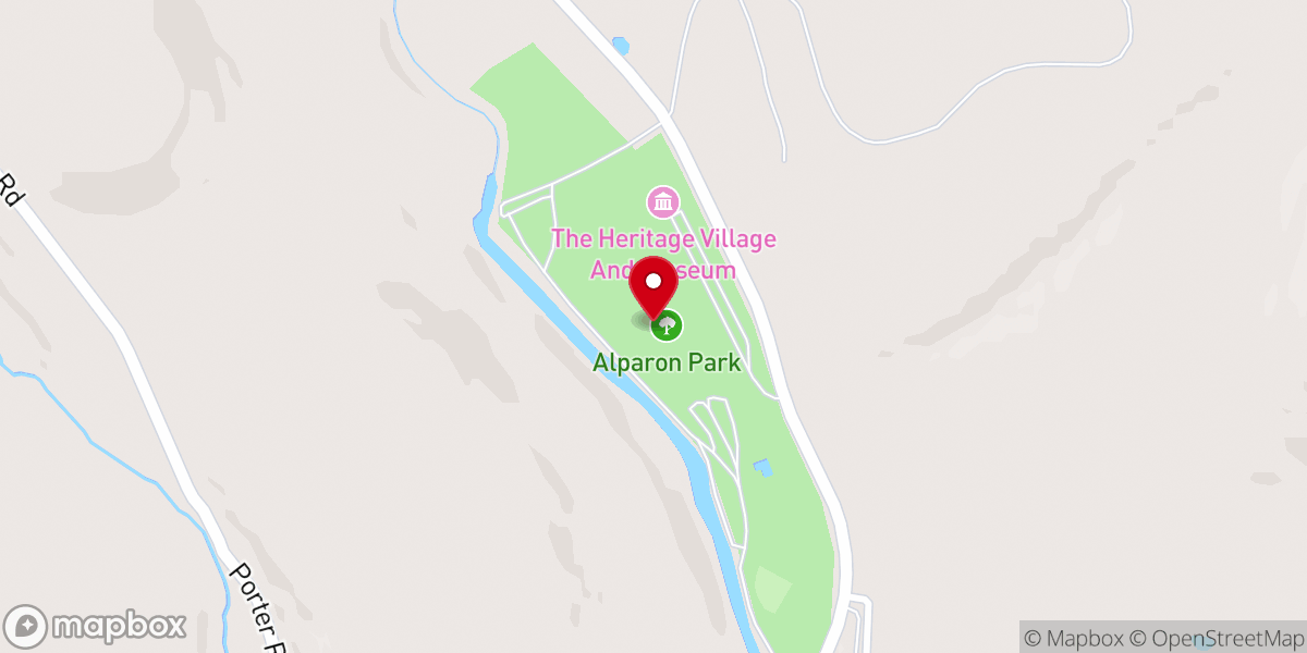 Map showing location of ALPARON COMMUNITY PARK, INC
