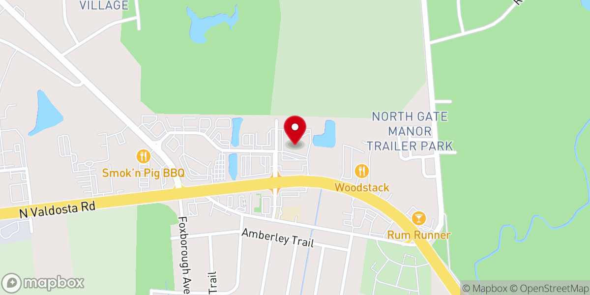 Map showing location of CrossPointe Church