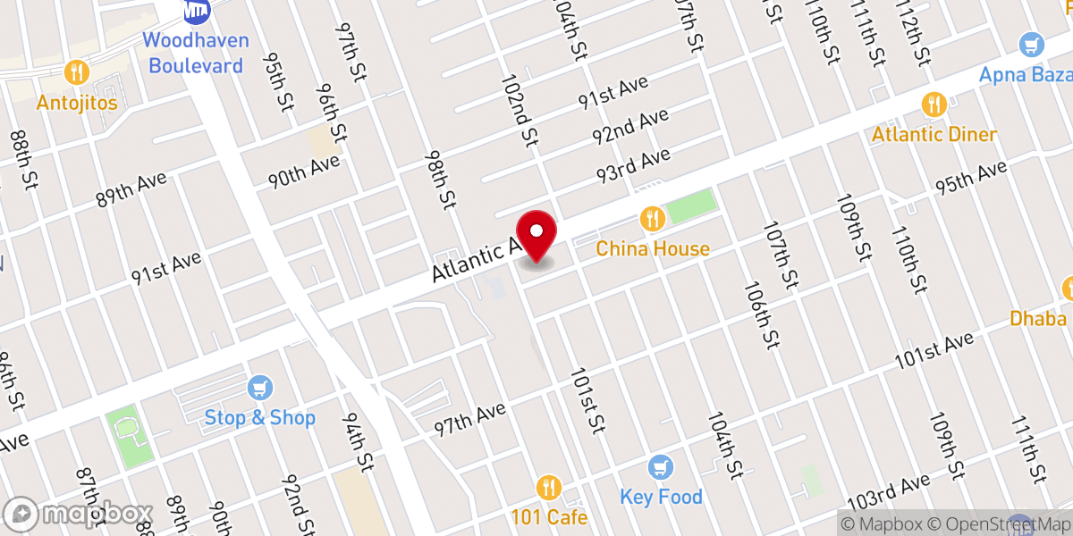Map showing location of Madani Halal