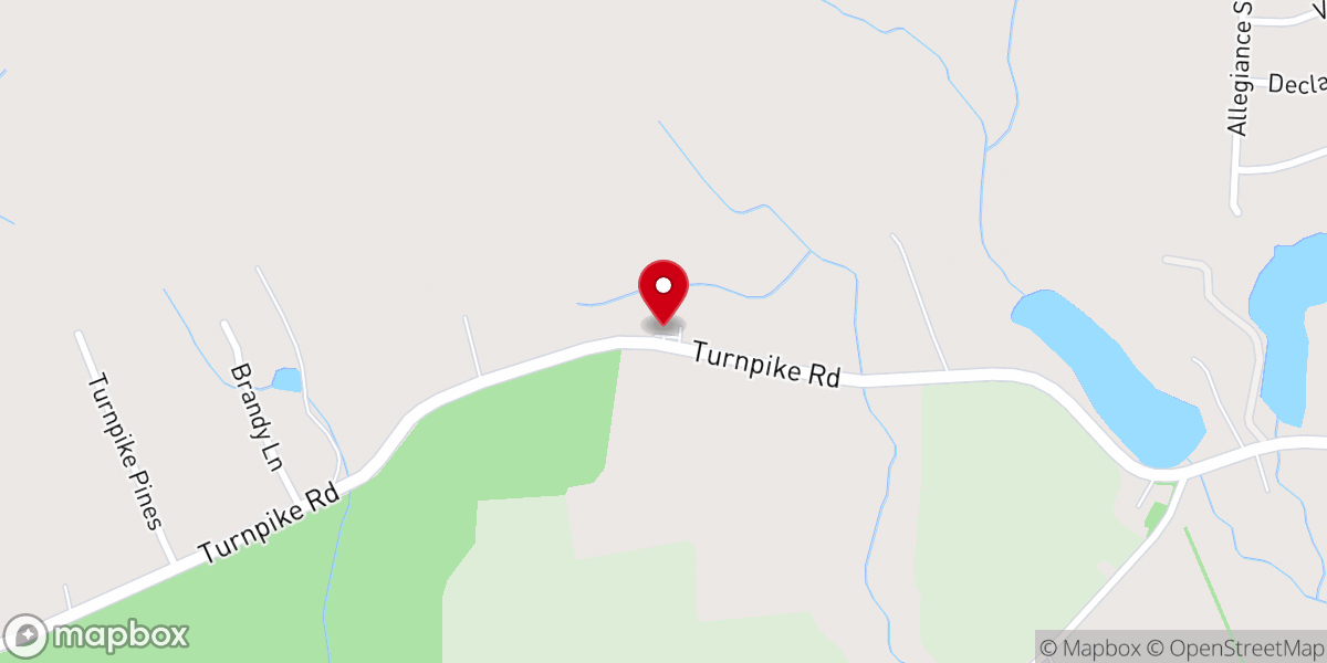 Map showing location of Deliverance Prayer Center