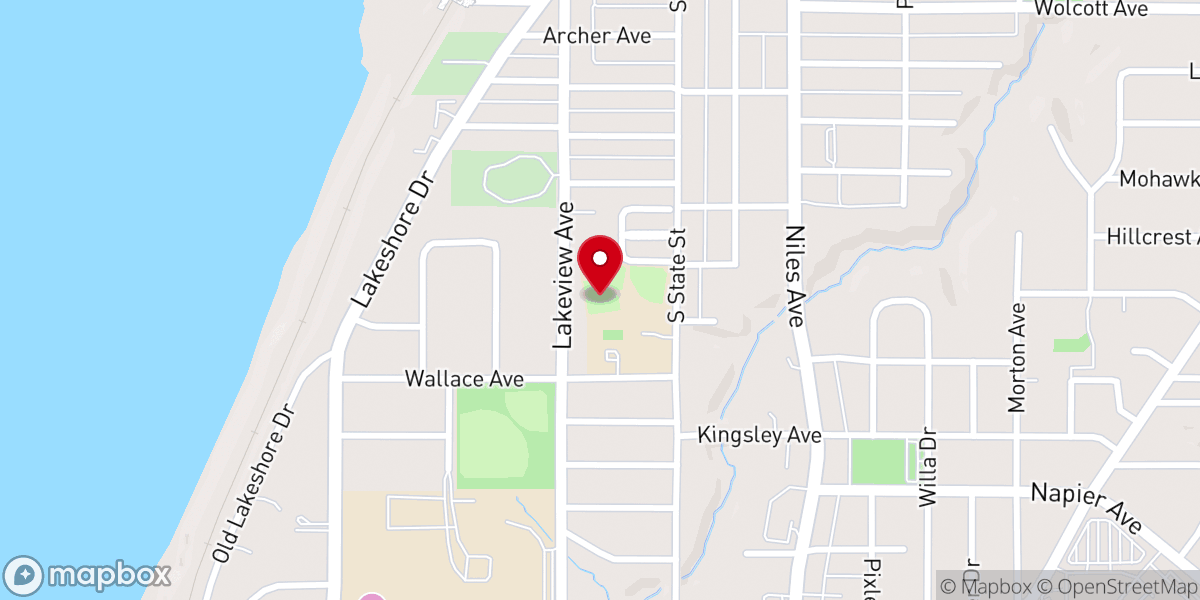 Map showing location of St Joseph