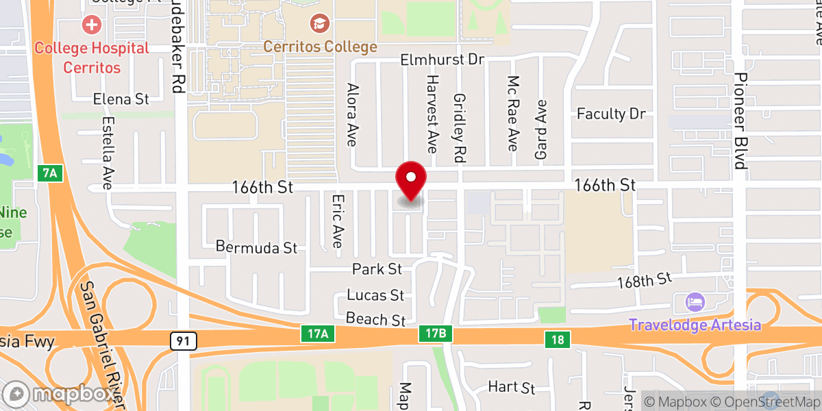 Map showing location of 뉴스타트 커뮤니티 교회 (New Start Community Church)