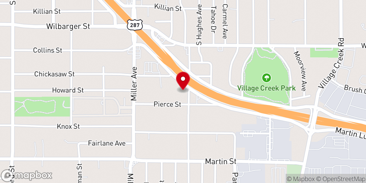 Map showing location of Smith Chapel Church of God