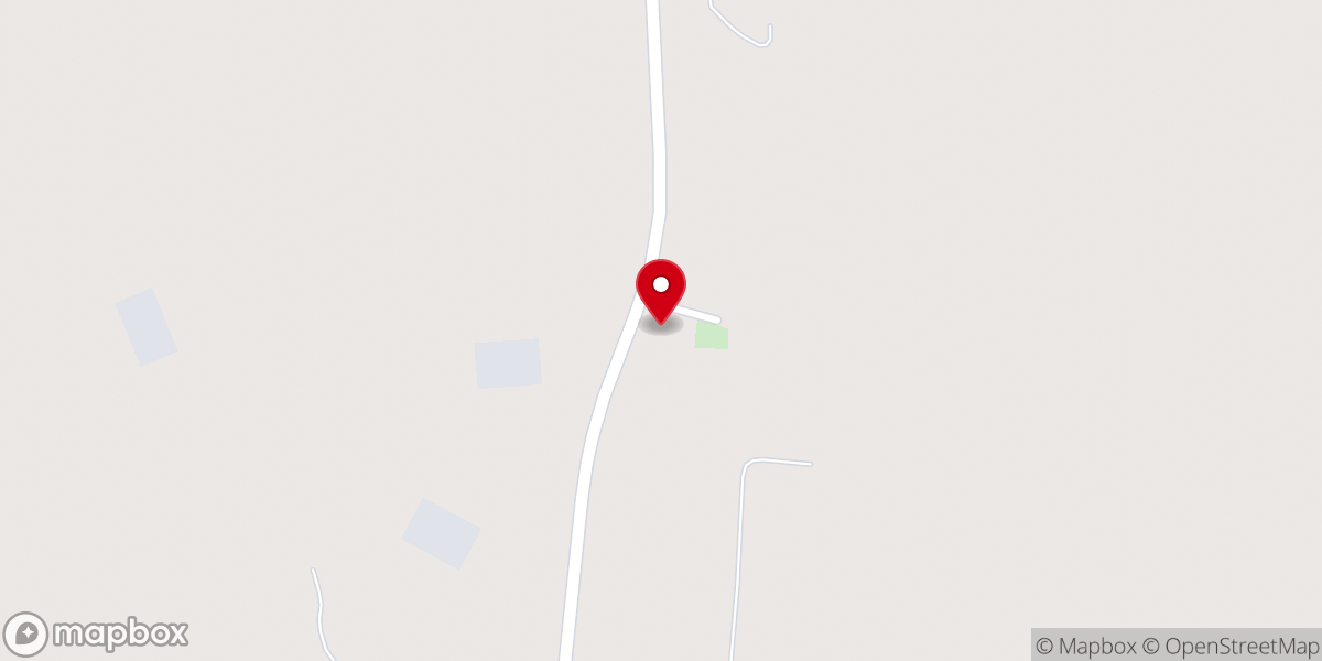 Map showing location of Countyline M. B. Church
