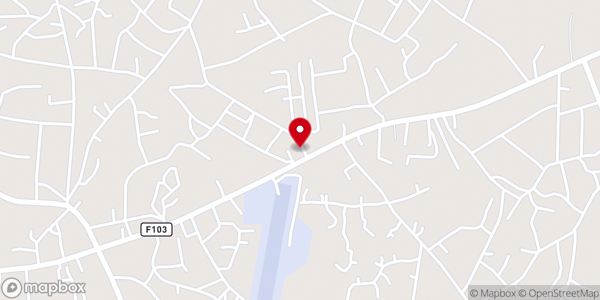 Map showing location of Christ Embassy Church