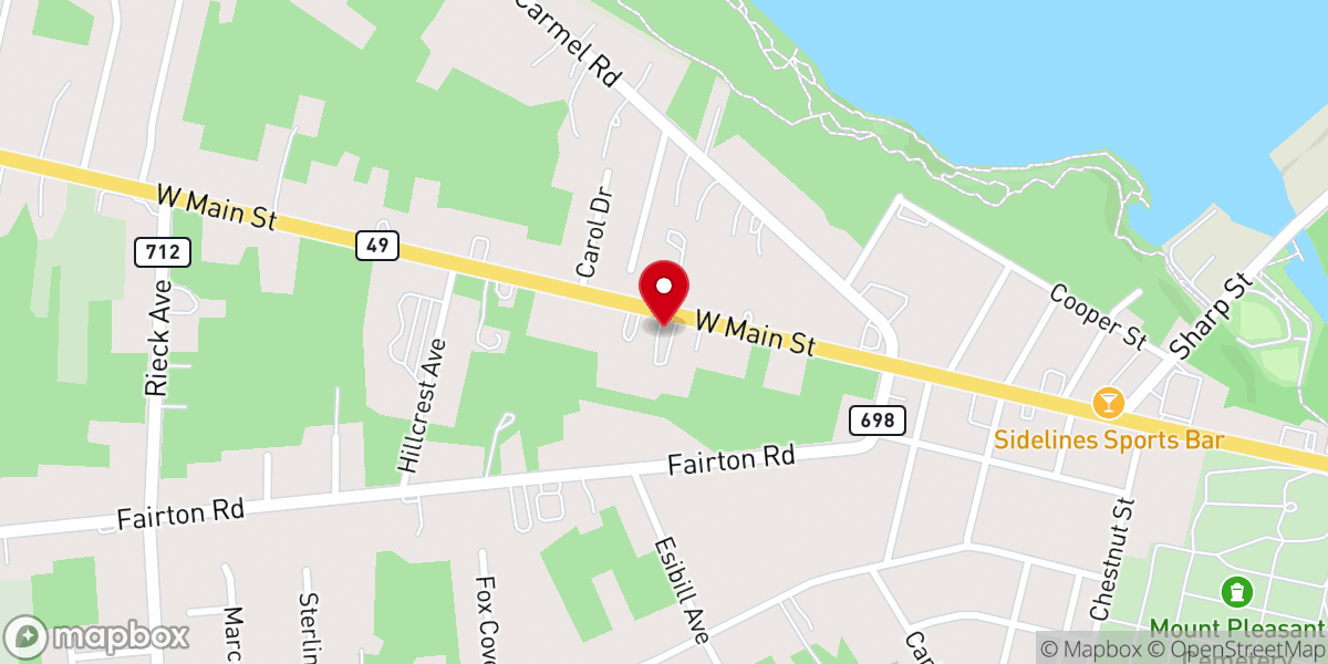 Map showing location of Church of the Resurrection, Episcopal