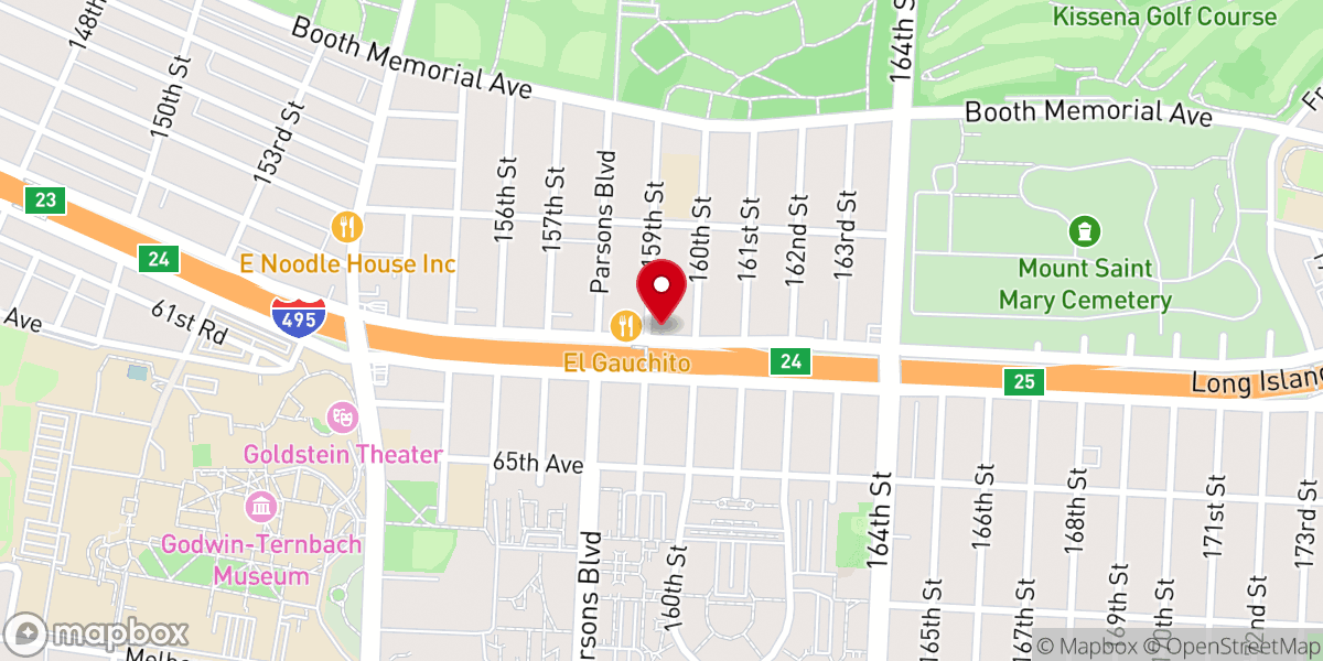 Map showing location of Queens Health Emporium