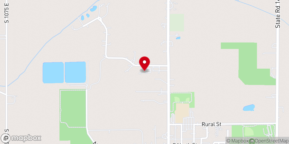 Map showing location of Bible Way Ministries Church