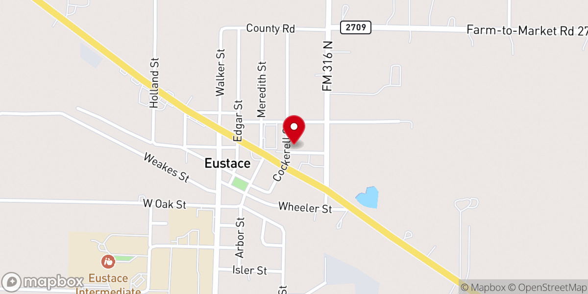 Map showing location of Market Street United Methodist Church