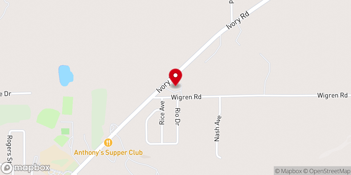 Map showing location of Trinity Church