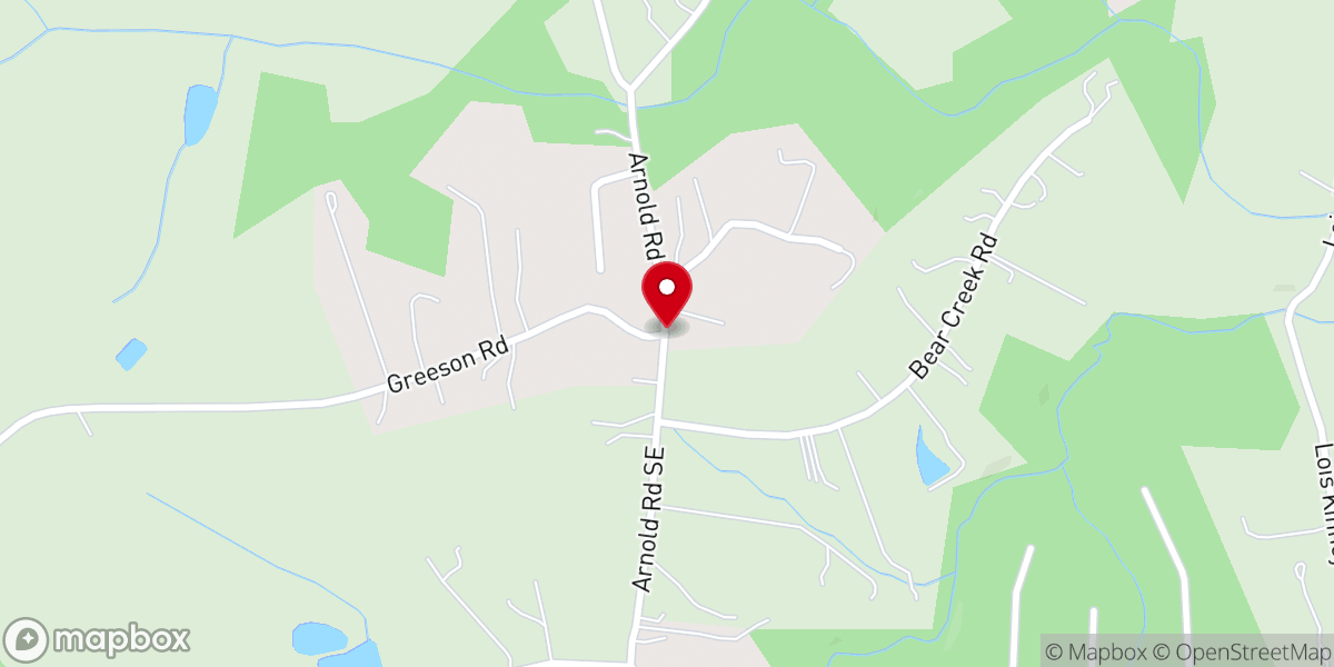 Map showing location of Living Hope Ministry
