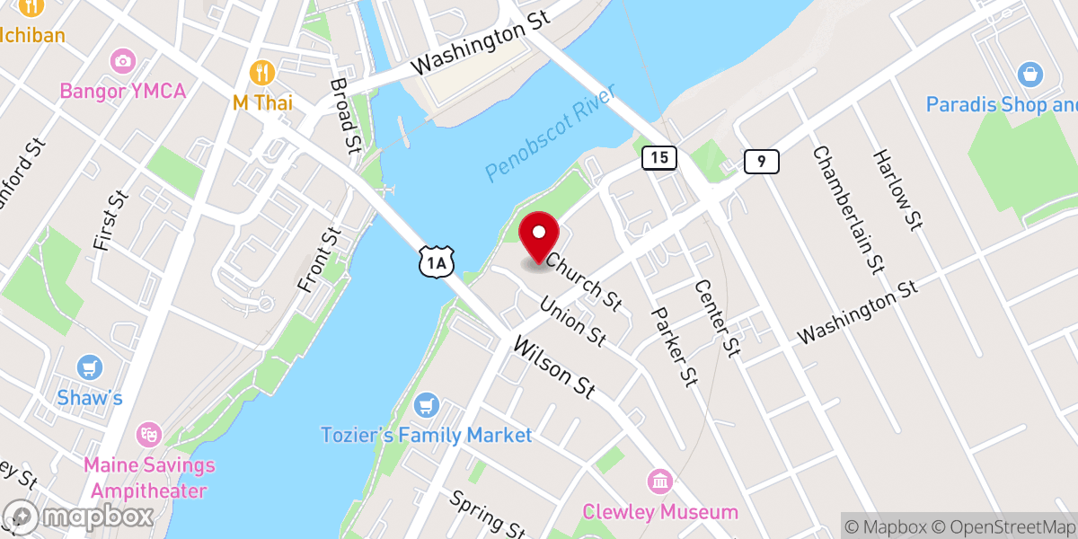 Map showing location of Illuminate Church