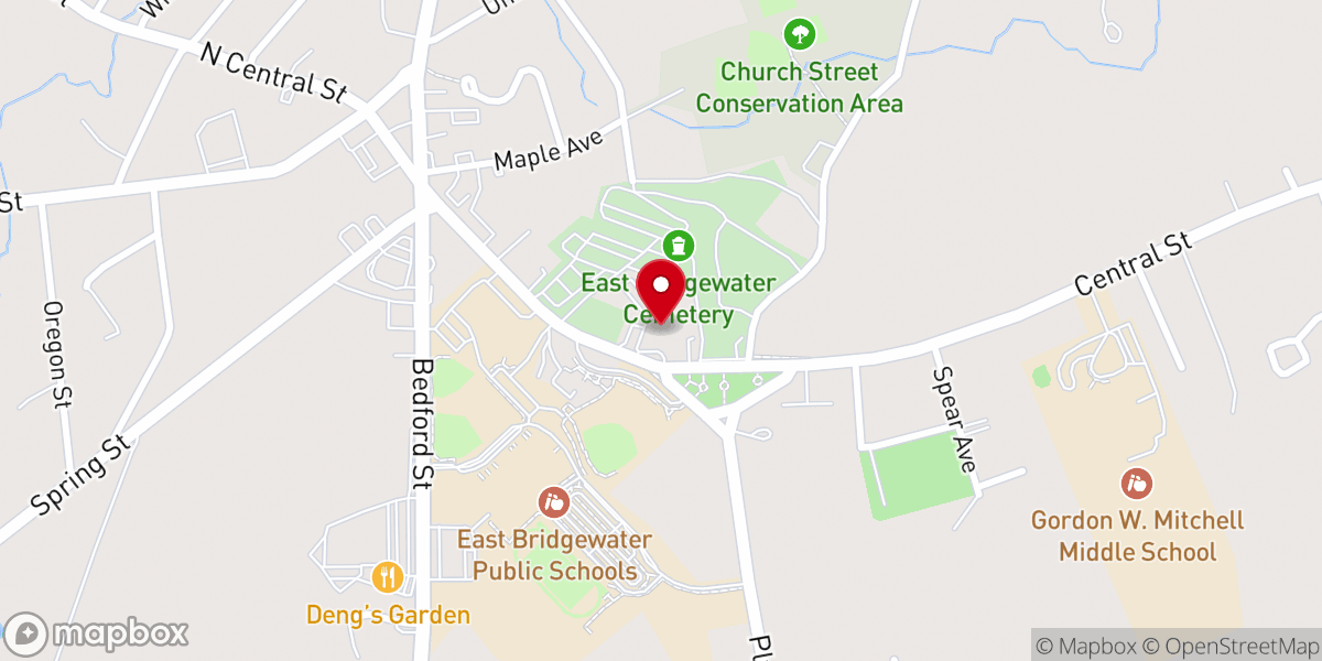 Map showing location of St. Vincent de Paul Society