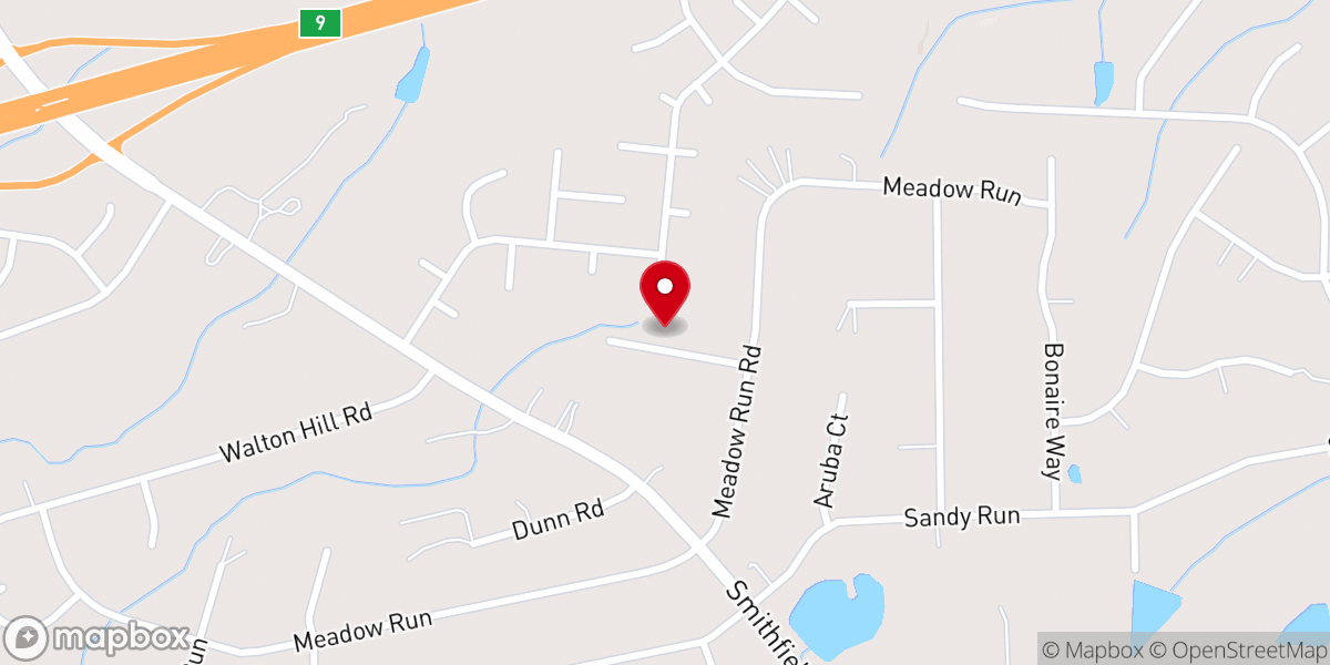 Map showing location of Church of Common Sense