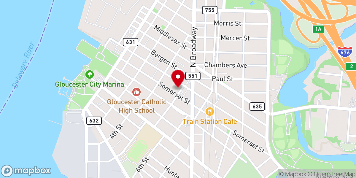 Map showing location of Parish of St Mary - St Mary's Roman Catholic Church