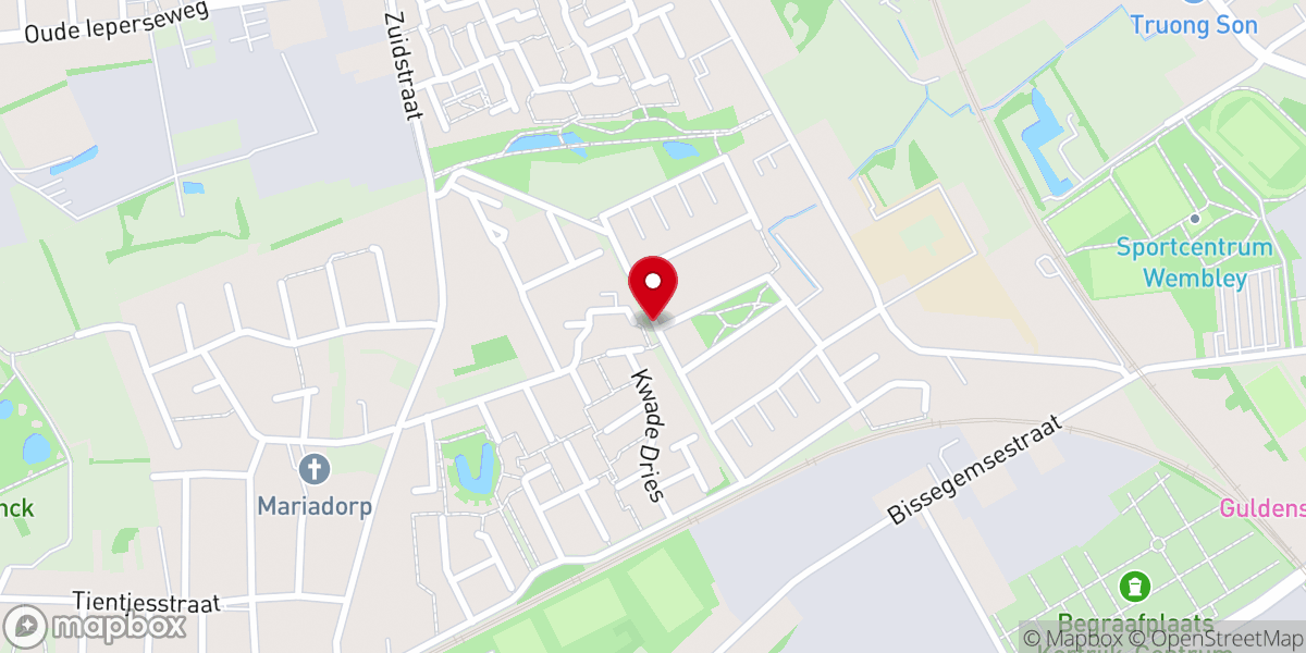 Map showing location of Kapel Kransvijver