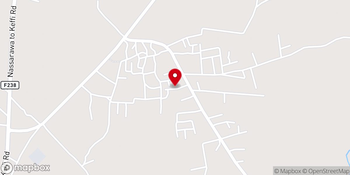 Map showing location of DUNAMIS INTERNATIONAL GOSPEL CENTRE