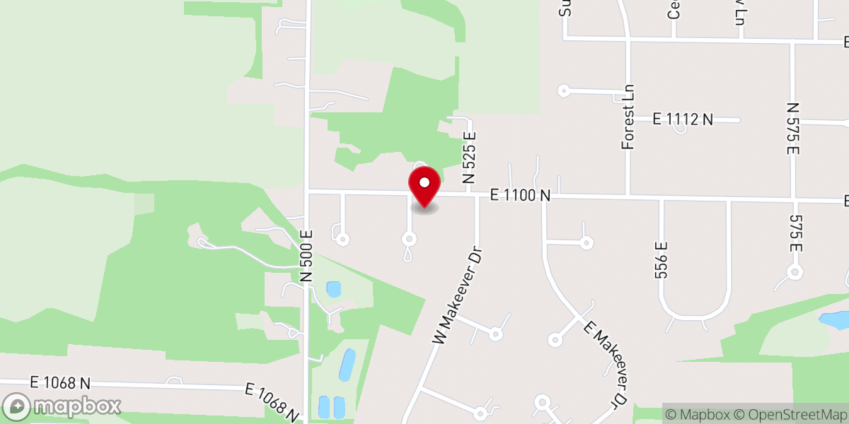 Map showing location of Roselawn