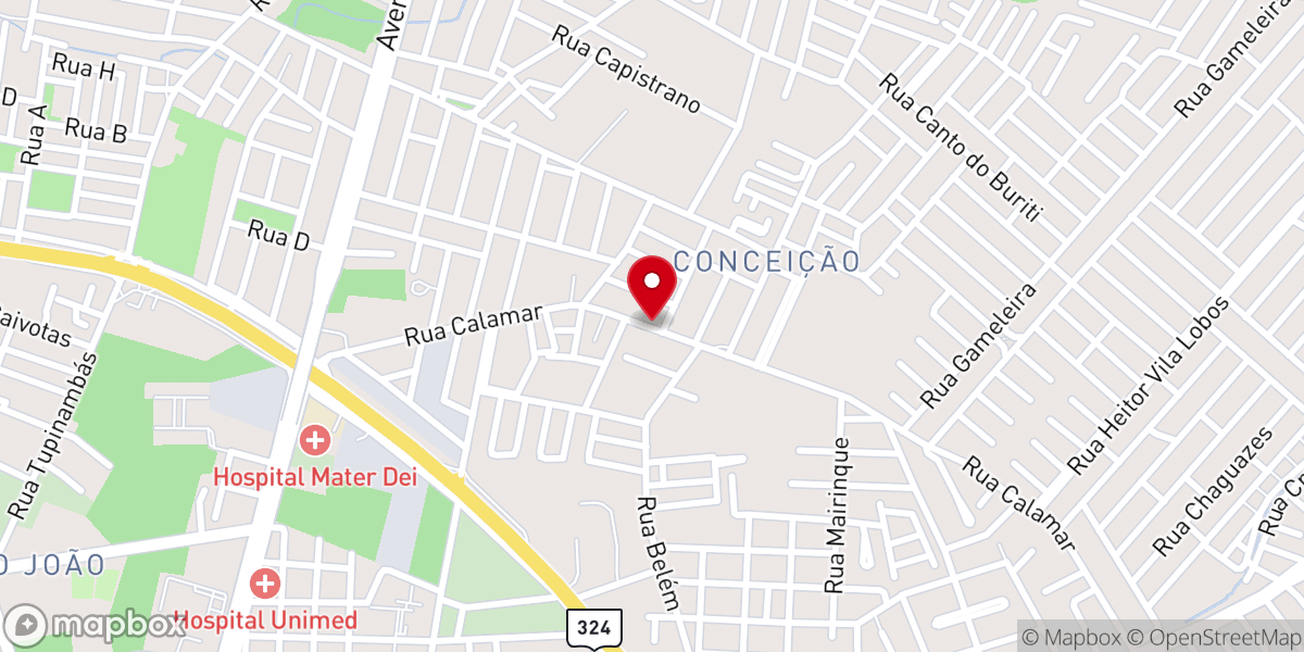 Map showing location of Paróquia Imaculada Conceição