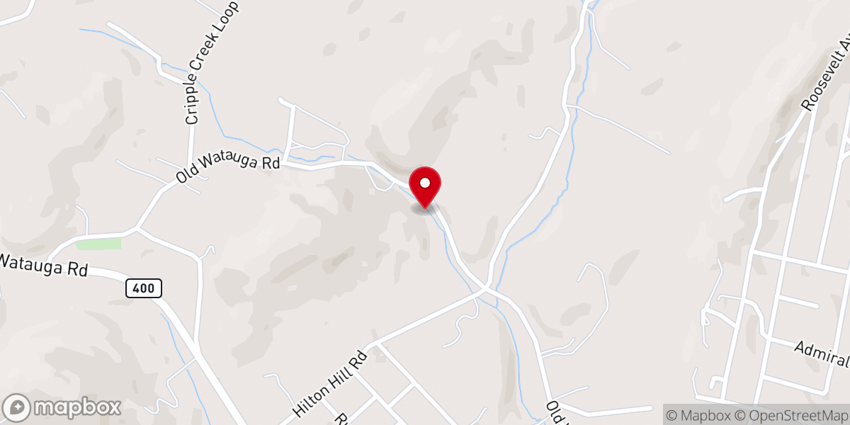 Map showing location of Slagles United Methodist Church