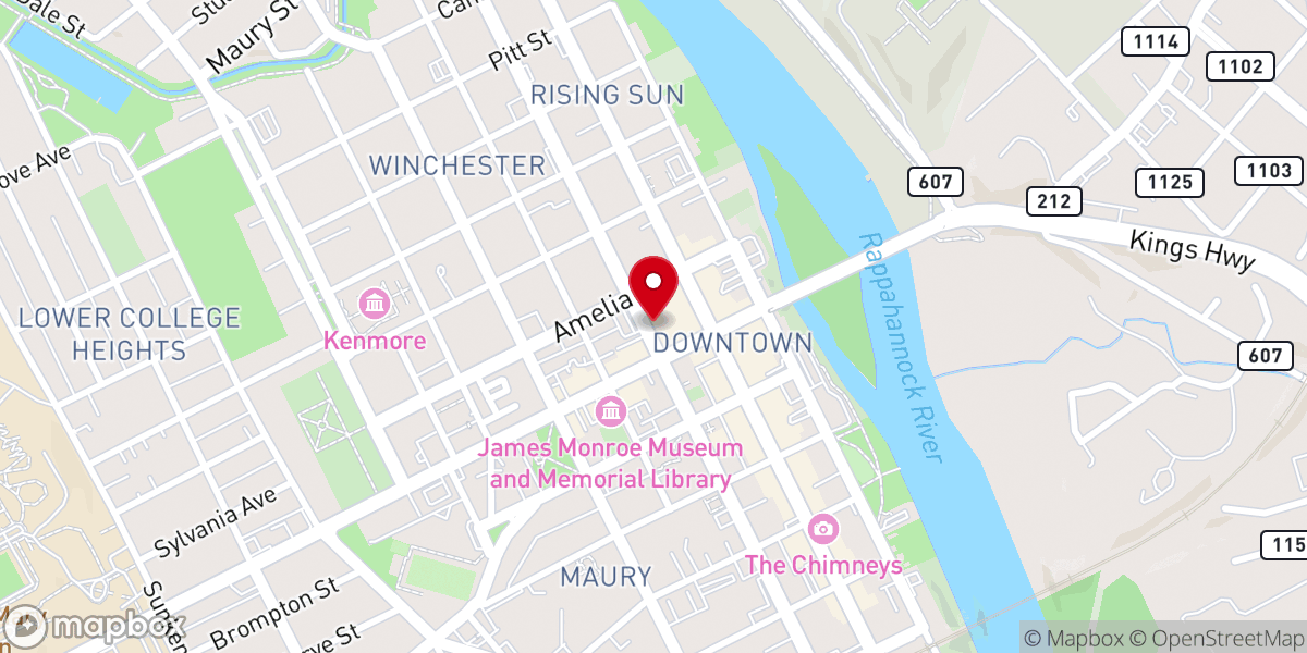Map showing location of Micah Ecumenical Ministries