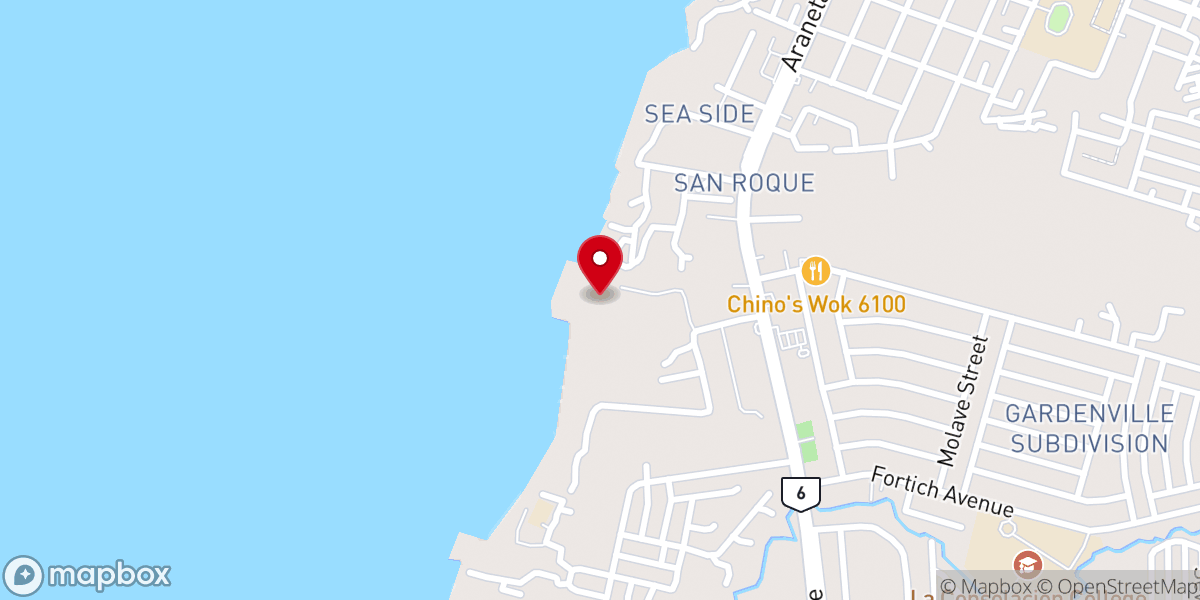 Map showing location of St. Ezekiel Moreno Monastery