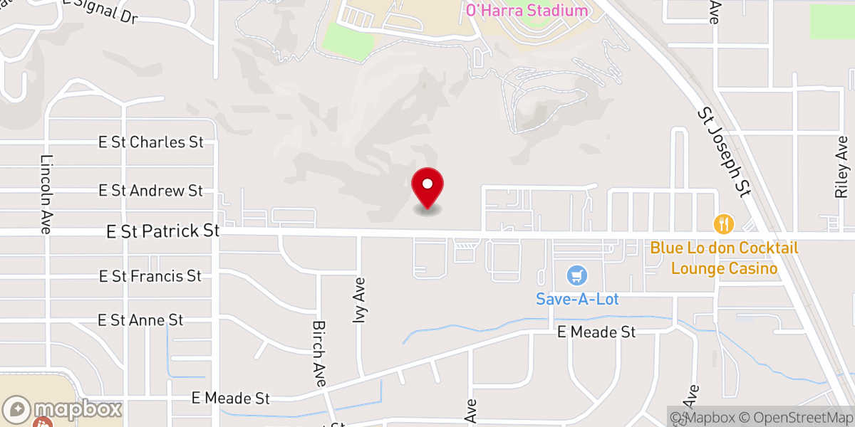 Map showing location of Redeeming Grace Church