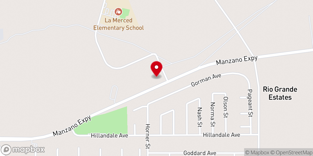 Map showing location of First Presbyterian Church