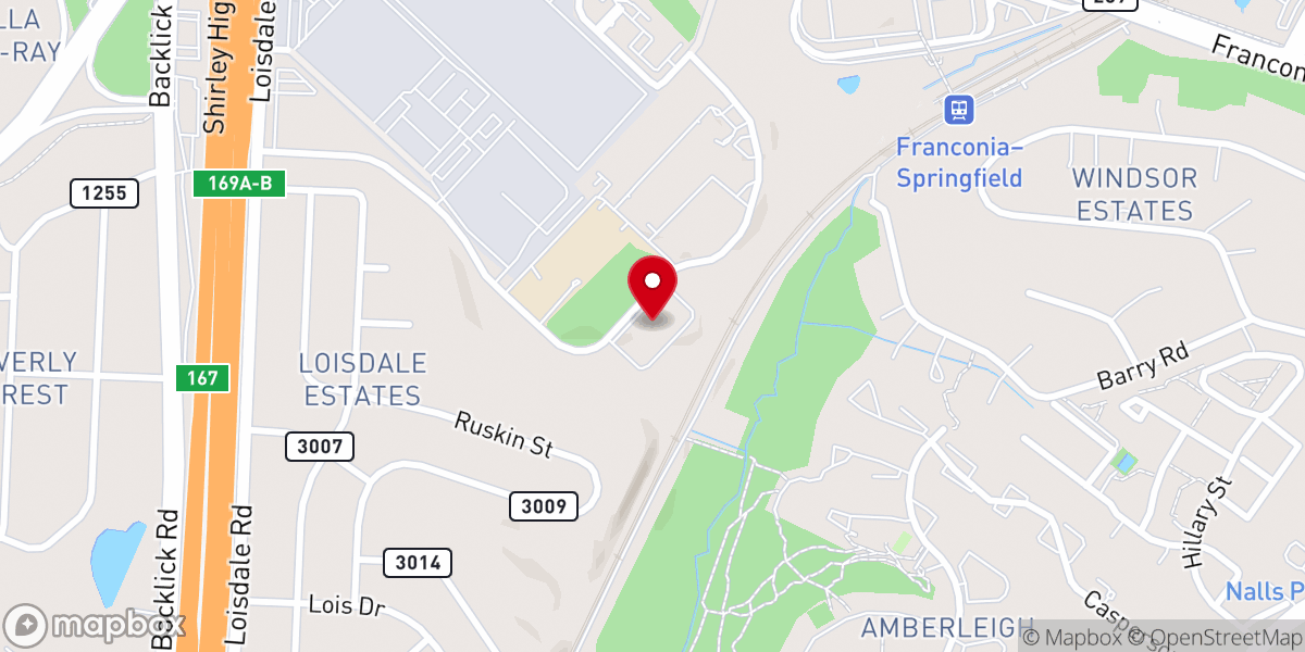 Map showing location of iglesia Rhema