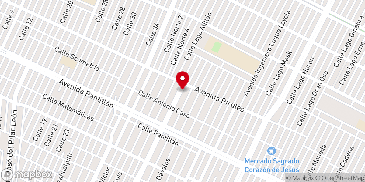 Map showing location of Ministerio Internacional Avance Misionero