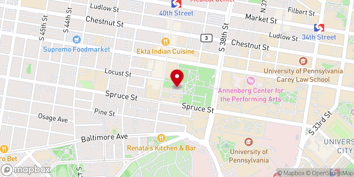 Map showing location of Saint Mary's Church
