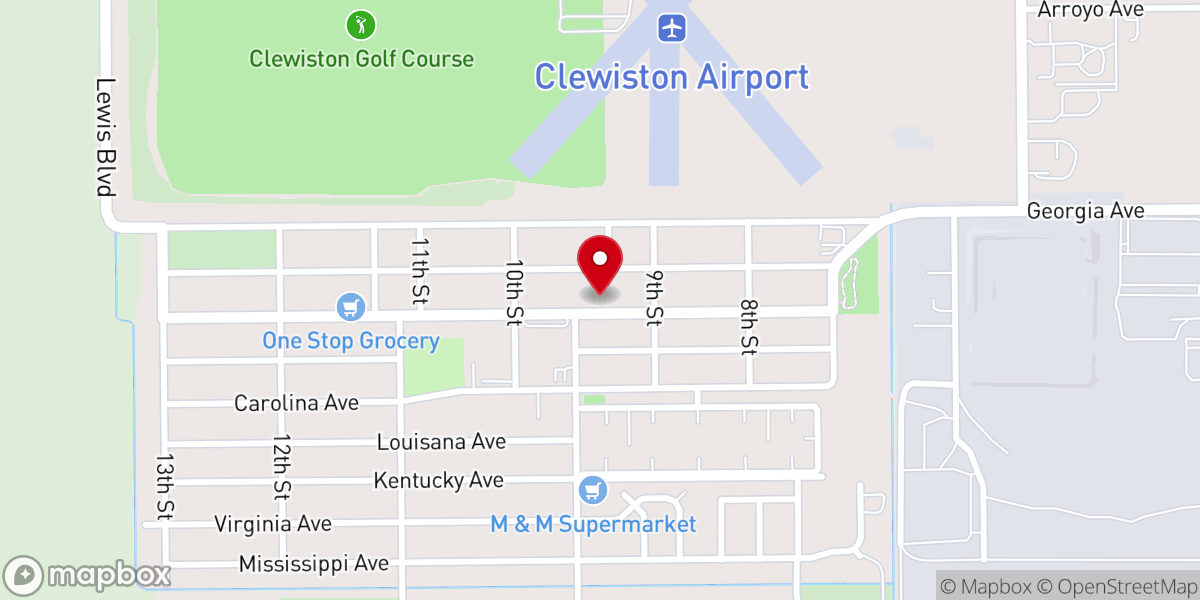 Map showing location of Glorious Community Holiness